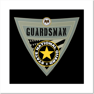 The State Army National Guard Essentials Shield Posters and Art